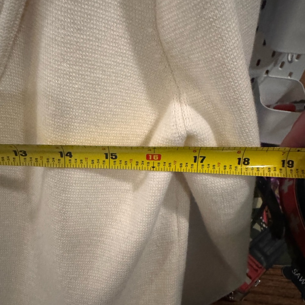 J. Crew Cream Sweater Blazer - Picture 3 of 3